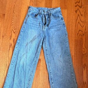 light blue jeans size S
